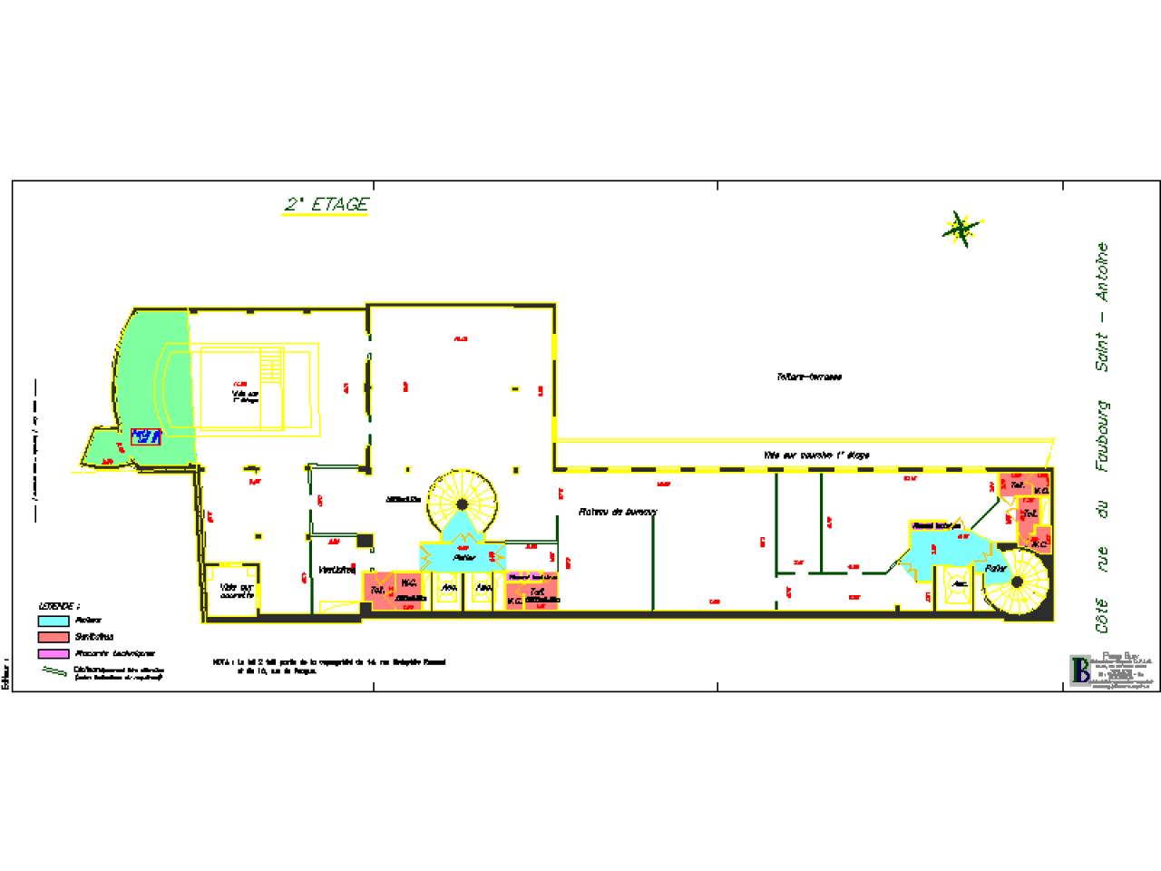 Bureau Paris 1424m² Location bureau Paris OLBUR2425055 6